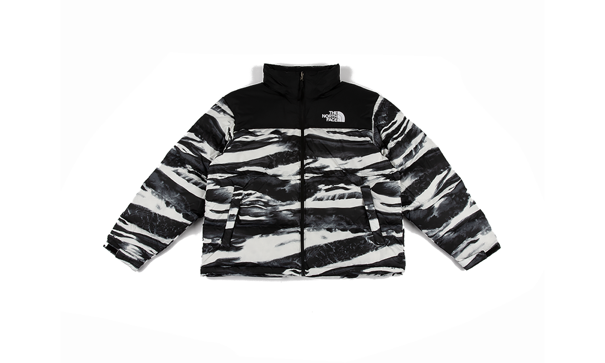 1996 Retro Nuptse Jacket Print "TNF Black Edge Of Light Print" NF0A8D16 DJI