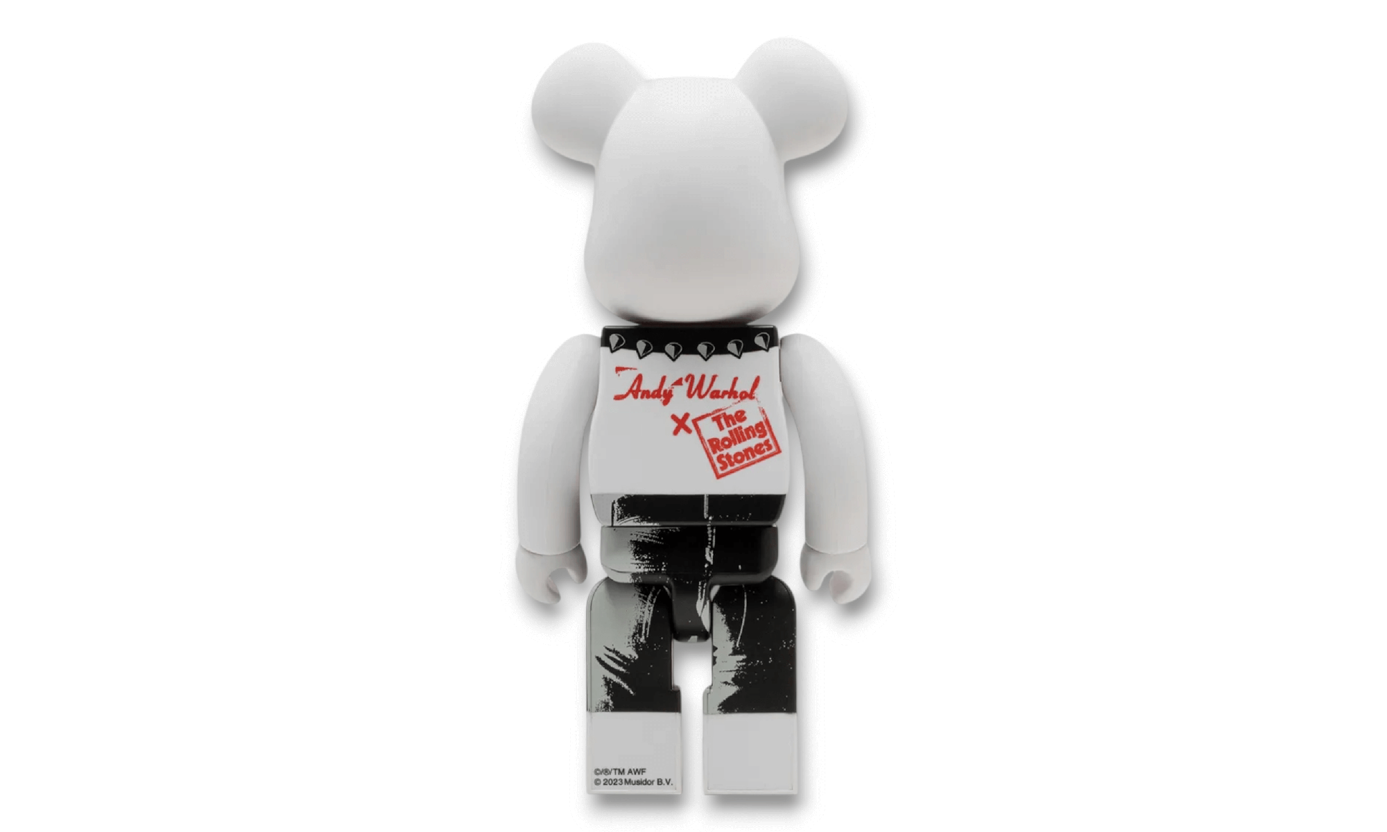 1000% BE@RBRICK "Andy Warhol x Rolling Stones Sticky Fingers" MEDI3033