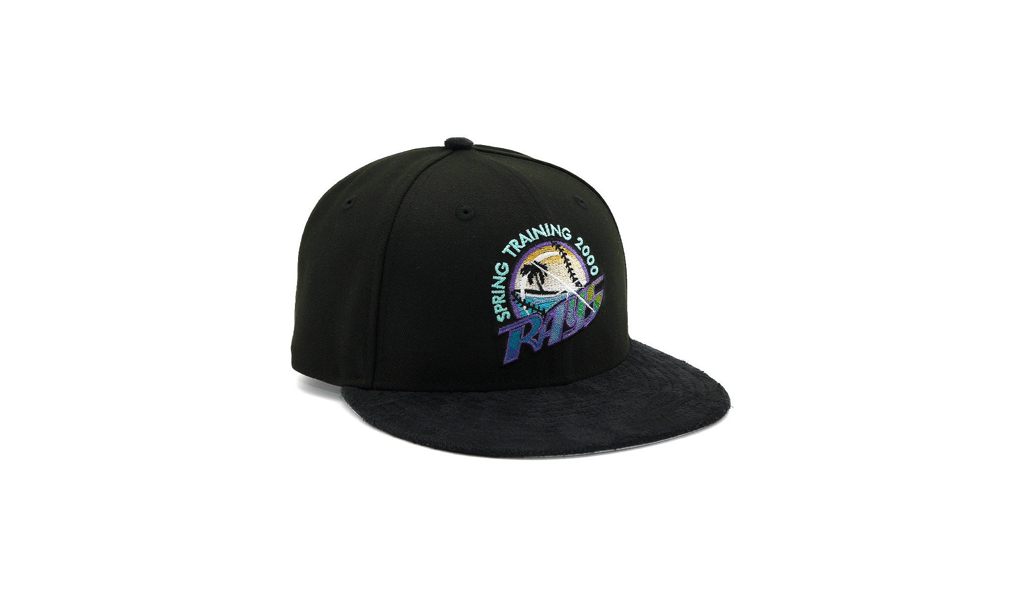 59Fifty Tampa Bay Devil Rays "2000 Spring Training - Suede Visor" 70907626