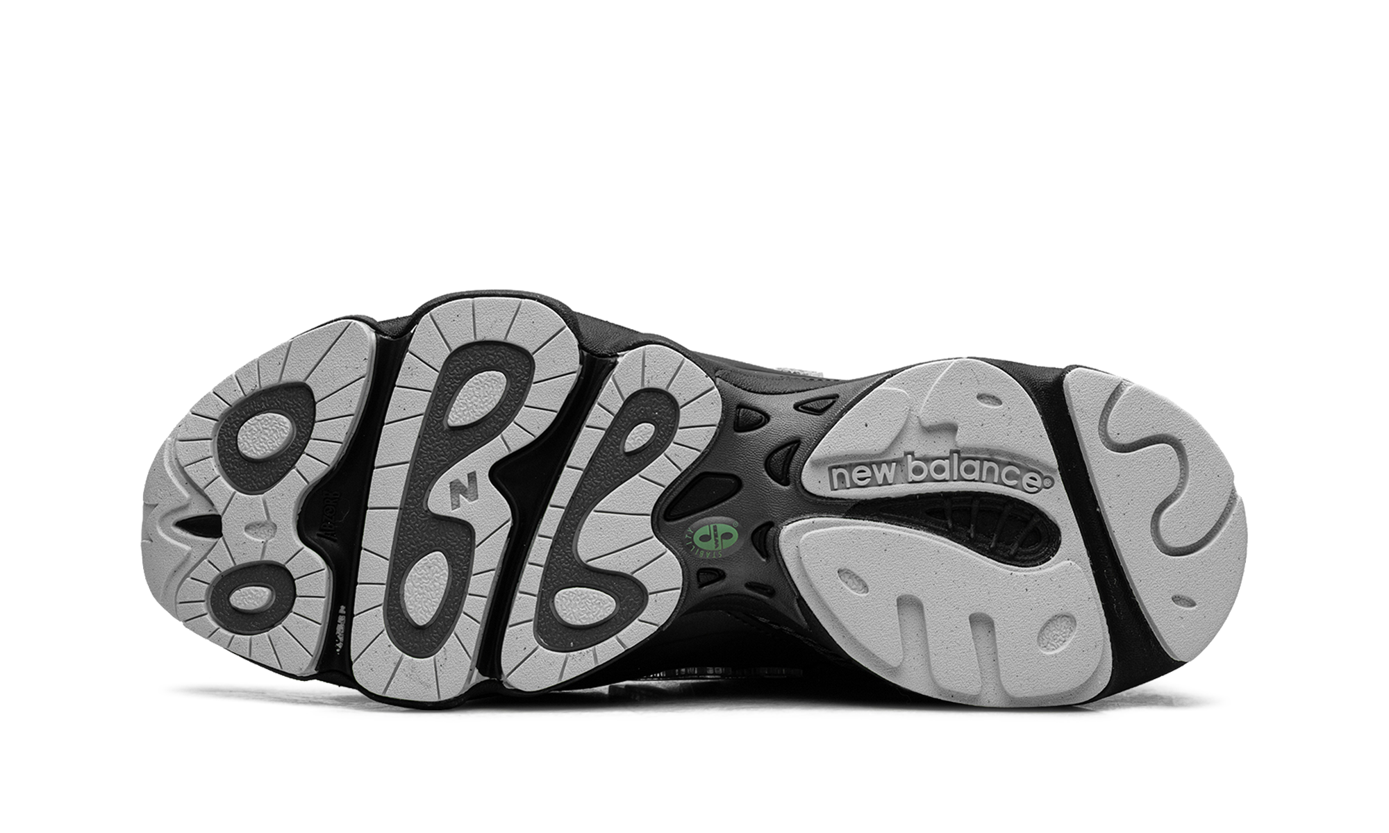 1000 "Dark Silver Metallic/Lime Leaf" M1000T