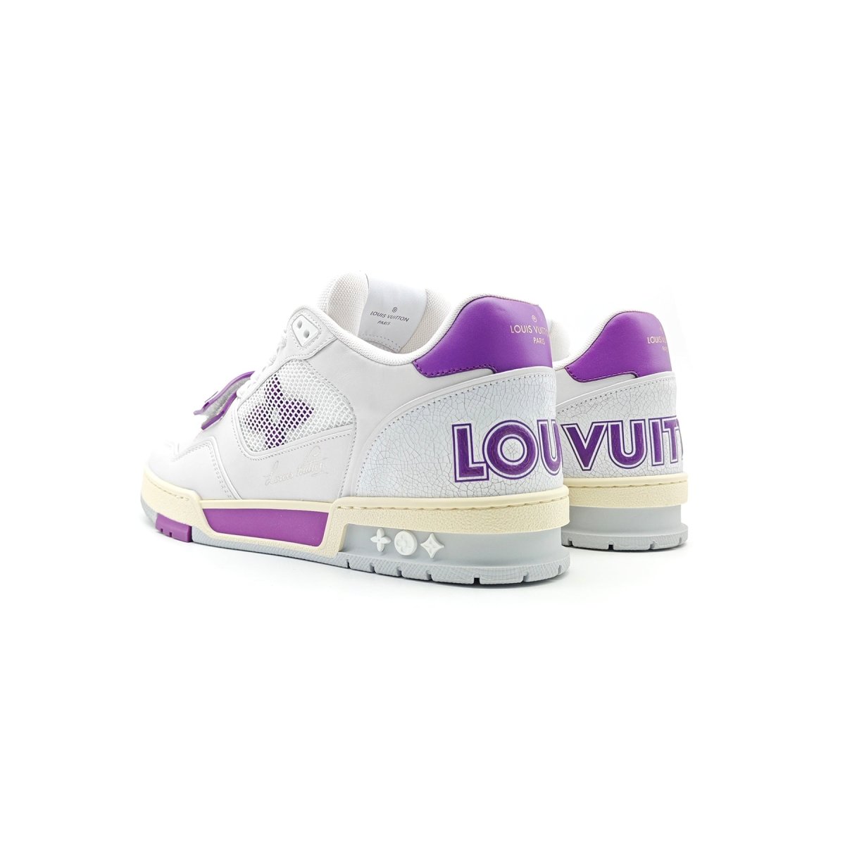 Louis Vuitton Violet Mesh Trainer Sneaker
