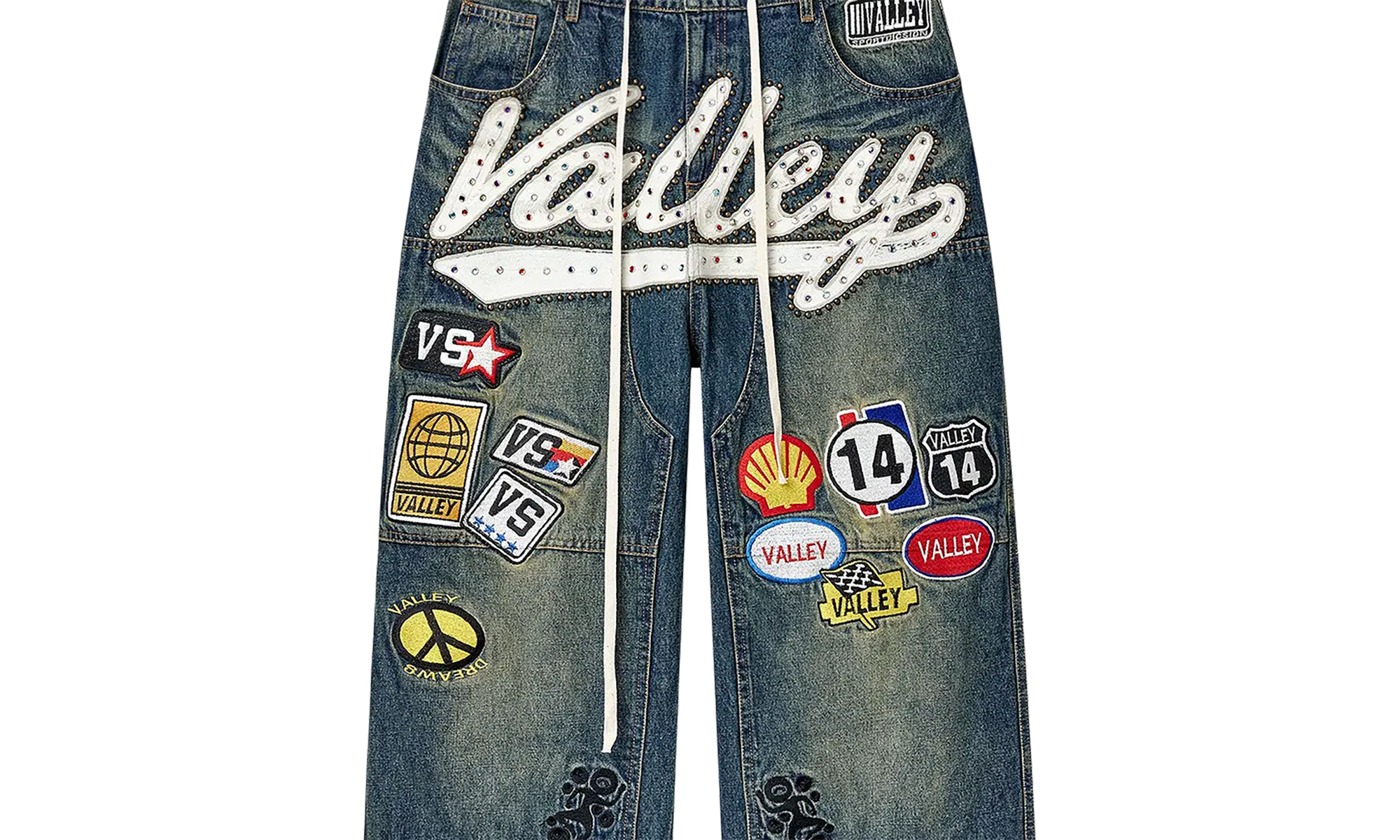 1980s Carpenters Pants "Midwash" VALE 08 001 SC BL