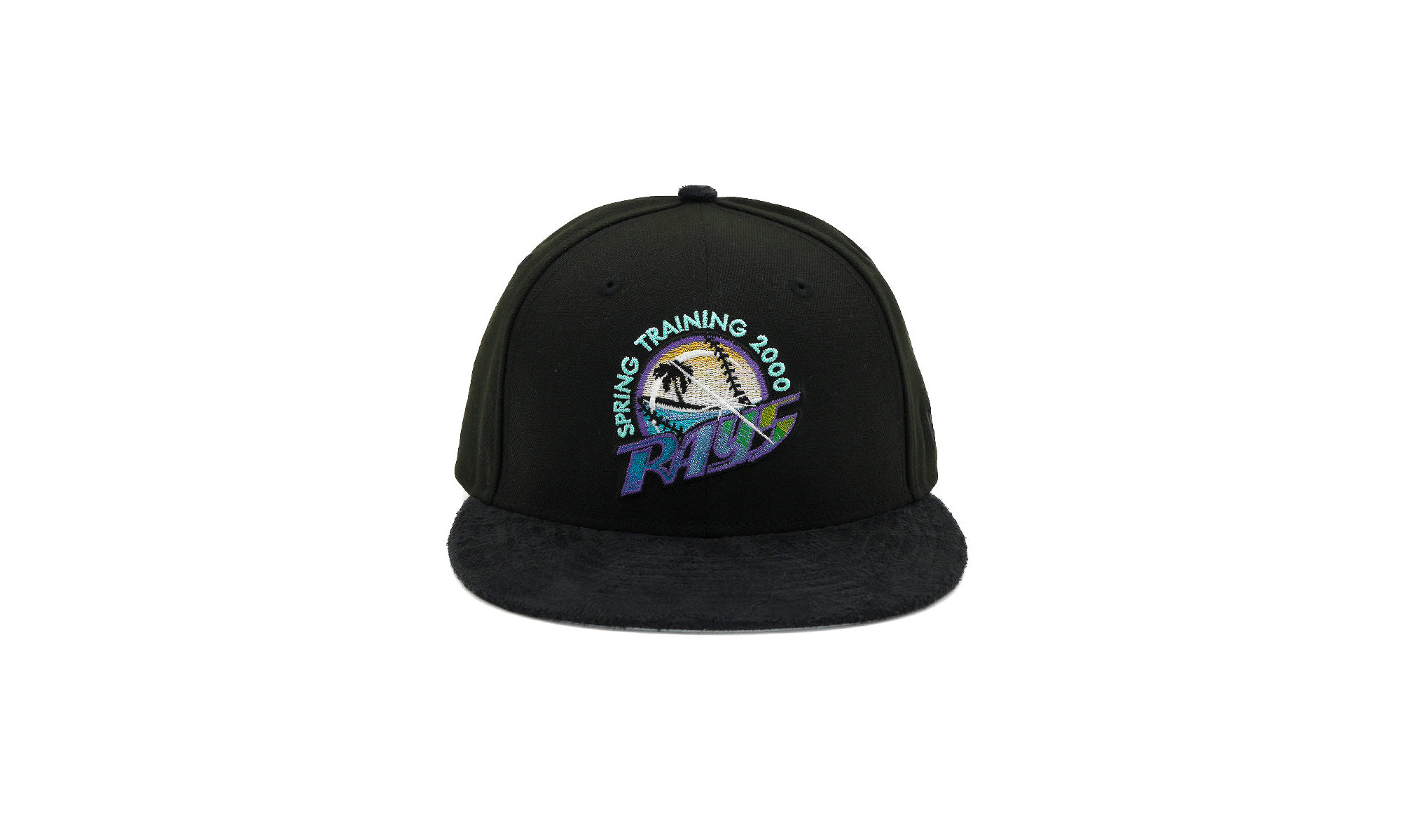 59Fifty Tampa Bay Devil Rays "2000 Spring Training - Suede Visor" 70907626